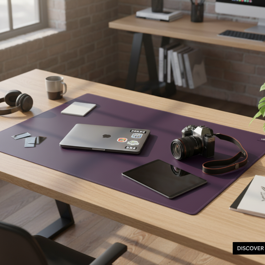 The Ultimate Desk Upgrade: Why Vegan Leather Desk Mats Transform Your Workspace