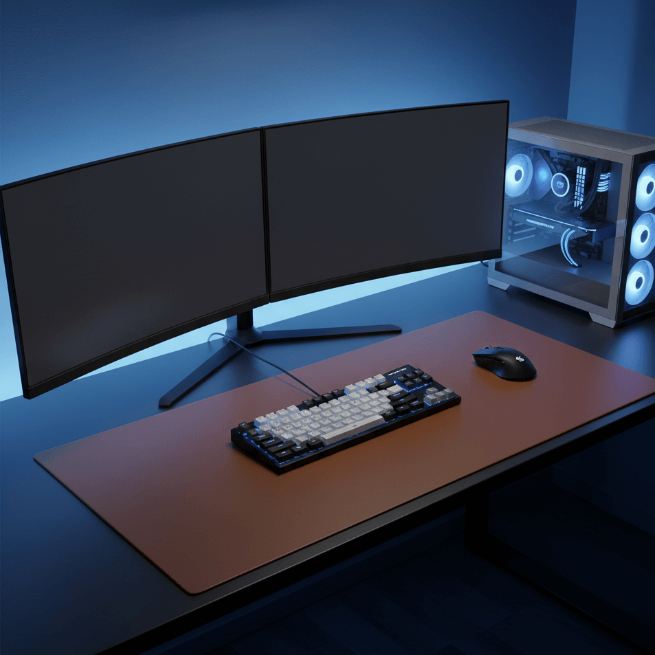 Gamer Deskmat Brown (XXL)