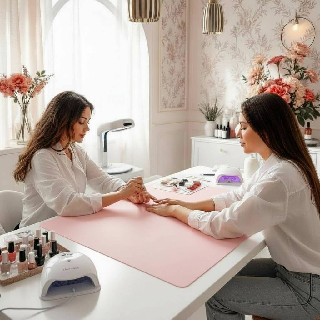 Pik Nailart Deskcover Nail Art Desk Cover Manicure & Beauty Station Mat